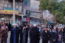 مراسم عزاداری شهادت امام علی(ع) در اسلام آبادغرب برگزار شد+تصاویر