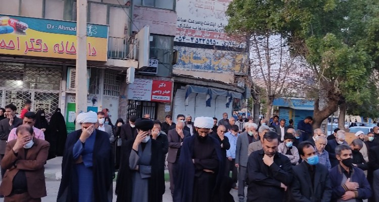 مراسم عزاداری شهادت امام علی(ع) در اسلام آبادغرب برگزار شد+تصاویر