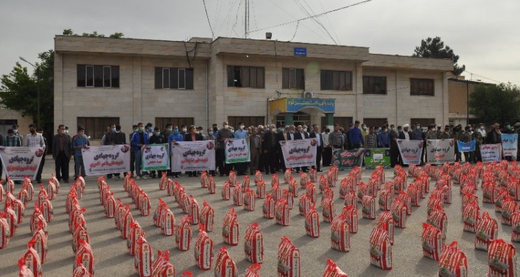 رزمایش جهادگران فاطمی در اسلام آبادغرب+تصاویر