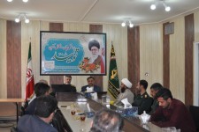 جلسه جهاد آبرسانی مجتمع تراب در اسلام آبادغرب