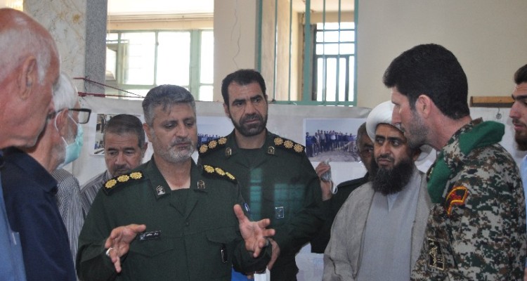 افتتاح نمایشگاه طرح اسوه پایگاه های مقاومت بسیج حومه شمالی شهرستان اسلام آبادغرب+تصاویر