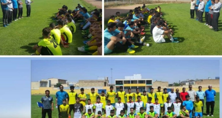 استعدادیابی تیم ملی ایران رده سنی زیر ۱۴ سال در منطقه غرب استان کرمانشاه