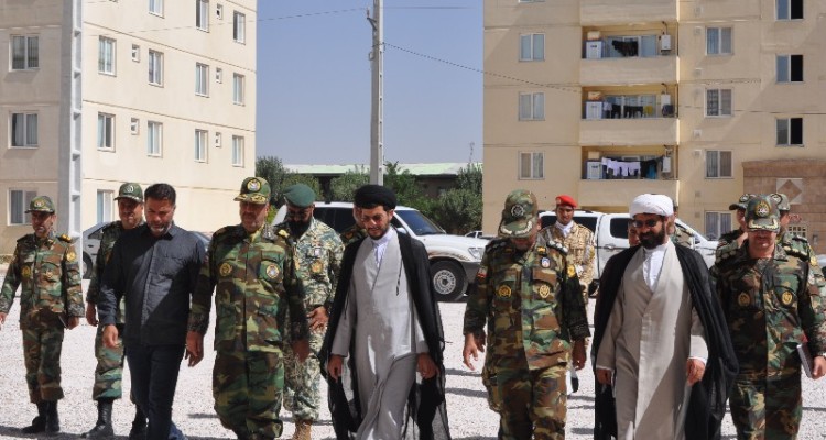 افتتاح ۳۶ واحد مسکونی ویژه کارکنان ارتش در اسلام آبادغرب+تصاویر