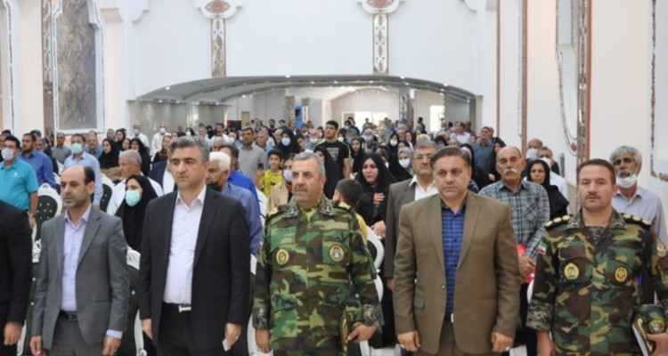 همایش تجلیل از بازنشستگان نیروهای مسلح در اسلام آبادغرب