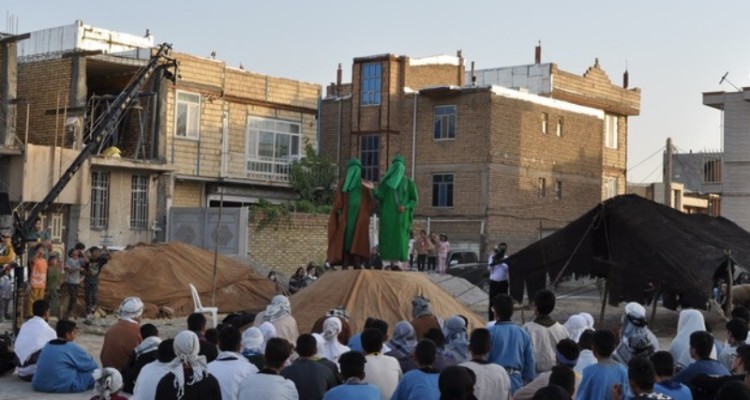 بازسازی واقعه غدیر خم در اسلام آبادغرب+تصاویر