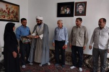 دیدار با خانواده معظم شهدای اسلام آبادغرب+عکس