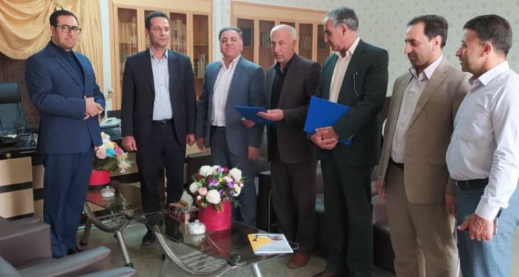 آیین تودیع و معارفه مدیر آب و فاضلاب اسلام آبادغرب