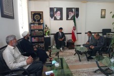 معارفه دبیر ستاد بازسازی عتبات عالیات شهرستان اسلام آبادغرب