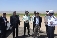بازدید میدانی مسئولین شهرستان از مسیر تردد زوار اربعین در اسلام آبادغرب