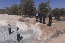 بازدید از روند اجرای پروژه "مجتمع آبرسانی تراب" اسلام آبادغرب