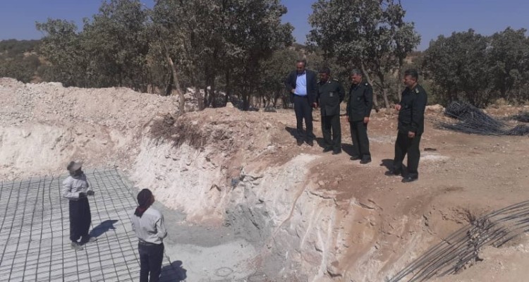 بازدید از روند اجرای پروژه "مجتمع آبرسانی تراب" اسلام آبادغرب