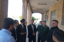 بازدید مسئولین اسلام آبادغرب از محل اسکان زوار اربعین