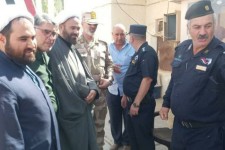 بازدید نماینده ولی فقیه در سپاه استان کرمانشاه از پایانه مرزی خسروی