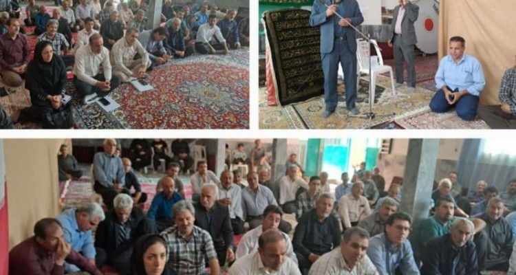 توصیه به مصرف بهینه آب و کشت های با نیاز آبی کم در اسلام آبادغرب