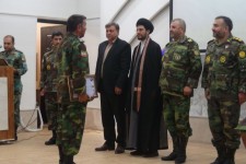 مراسم تکریم و معارفه فرمانده تیپ ۱۸۱ زرهی شهید سلیمی برگزار شد