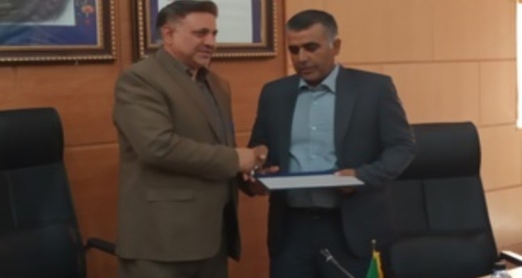 معاون برنامه ریزی و توسعه فرمانداری اسلام آبادغرب معارفه شد