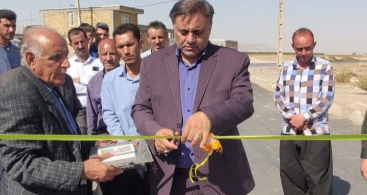 افتتاح۱۵۳هزار مترمربع آسفالت در روستاهای بخش مرکزی اسلام آبادغرب