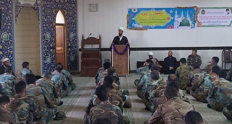 جشن میلاد پیامبر(ص) و هفته وحدت  در تیپ ۱۸۱ زرهی ارتش برگزار شد