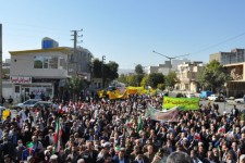 برگزاری باشکوه راهپیمایی ۱۳‌ آبان در اسلام آبادغرب