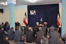 دیدار بسیجیان با امام جمعه اسلام آبادغرب+تصاویر