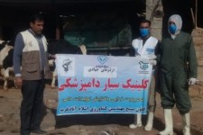 اعزام کلینیک سیار دامپزشکی به روستاهای شهرستان اسلام آبادغرب