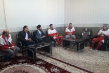 بازدید امام جمعه اسلام آبادغرب از پایگاه امداد بین جاده ای مرصاد