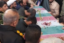 مراسم استقبال از شهید گمنام در اسلام آبادغرب+تصاویر