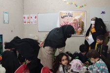 مسابقه نقاشی نوگلان فاطمی مکتب سلیمانی در اسلام آبادغرب