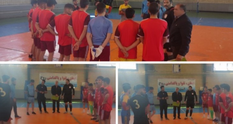 برگزاری مسابقات فوتسال بین گروه‌های جهادی شهرستان اسلام‌آبادغرب