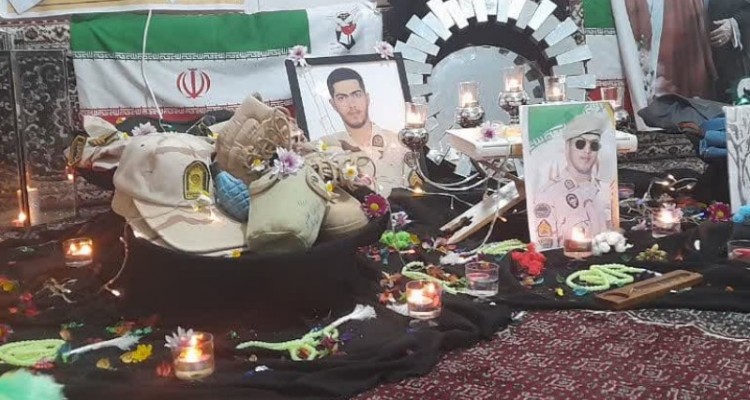 برگزاری یادواره خانگی شهید میلاد صیادی در اسلام‌آبادغرب+عکس