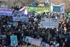 حماسه حضور اسلام‌آبادی‌ها در راهپیمایی 22 بهمن