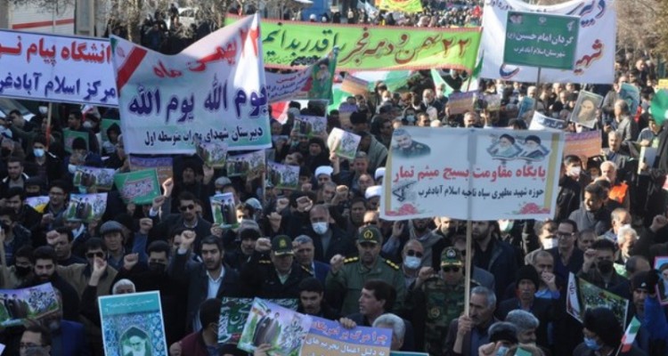 حماسه حضور اسلام‌آبادی‌ها در راهپیمایی 22 بهمن