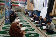 برگزاری مراسم جزء خوانی قرآن کریم در مساجد شهرستان اسلام‌آبادغرب