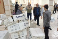 توزیع ۳ هزار بسته کمک معیشتی در بین خانواده های نیازمند شهرستان
