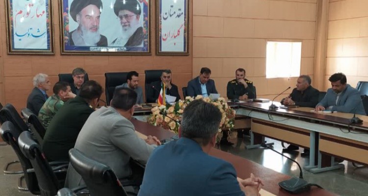 برگزاری جلسه اضطراری ستاد مدیریت بحران شهرستان اسلام‌آبادغرب
