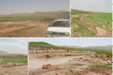 خسارت ۳۸ میلیارد تومانی سیل به مزارع و باغ‌های اسلام‌آبادغرب