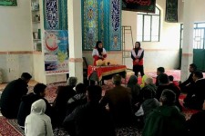 اجرای طرح آموزش همگانی هلال‌احمر در مساجد شهرستان اسلام آبادغرب