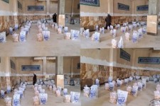 توزیع بسته‌های کمک‌های مومنانه به‌مناسبت عید سعید فطر در اسلام‌آبادغرب