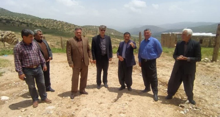 اجرای طرح هادی در روستاهای کم برخوردار دهستان منصوری اسلام‌آبادغرب