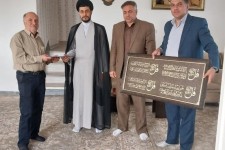 دیدار مسئولین شهرستان با جانبازان عملیات بیت‌المقدس در اسلام‌آبادغرب