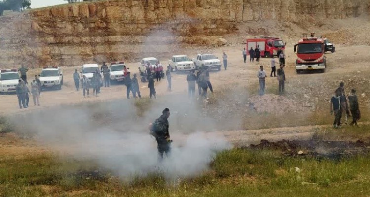 برگزاری مانور پیشگیری و اطفاء حریق در عرصه های منابع طبیعی با مشارکت شهرستان‌های غربی استان کرمانشاه