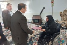 سرکشی و تجلیل از جانبازان 70 درصد شهرستان اسلام‎‌آبادغرب