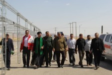 بازدید مسئولین از موکب‌های شهرستان اسلام‌آبادغرب