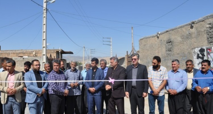 2 طرح عمرانی در بخش حمیل افتتاح شد+تصاویر