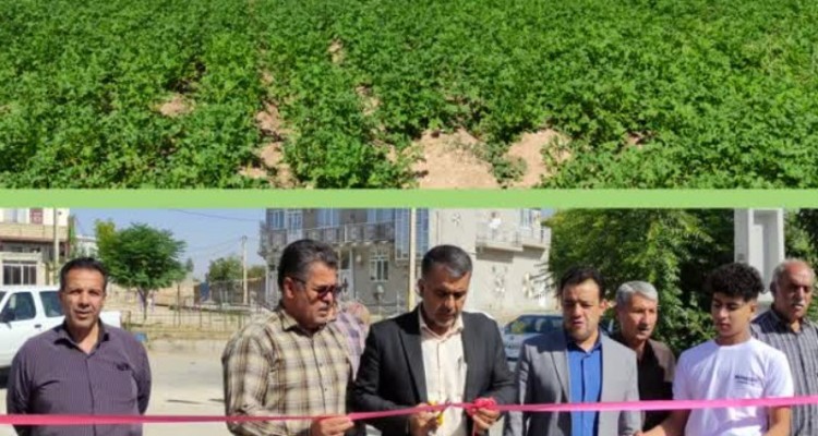 افتتاح ۶ طرح عمرانی و کشاورزی در اسلام‌آبادغرب