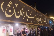 تصاویری از خدمت‌رسانی موکب‌های اسلام‌آبادغرب به زوار اربعین حسینی