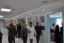 بازدید خبرنگاران شهرستان از بخش‌های جدید بیمارستان امام خمینی(ره) اسلام‌آبادغرب+تصاویر