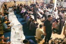 پذیرایی از زوار اربعین در موکب شهدای گمنام سپاه دالاهو