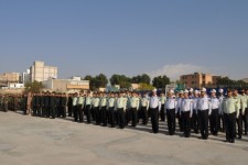 صبحگاه مشترک نیروهای نظامی و انتظامی شهرستان اسلام آبادغرب برگزار شد+تصاویر