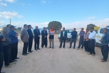 بازدید میدانی فرماندار از روستاهای بخش گهواره